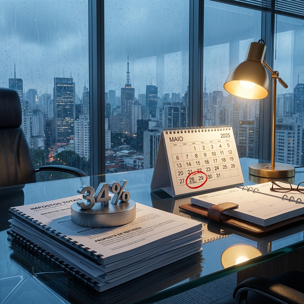 Carga Tributária no Brasil 2025: Comparativo Internacional e o que esperar